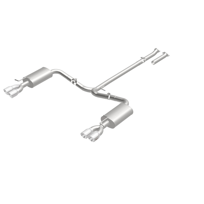 MagnaFlow Cat-Back 11-15 Kia Optima 2.0L/2.4L Sport SS 2.25in Quad Split Rear 4.5in Tips - Image 7