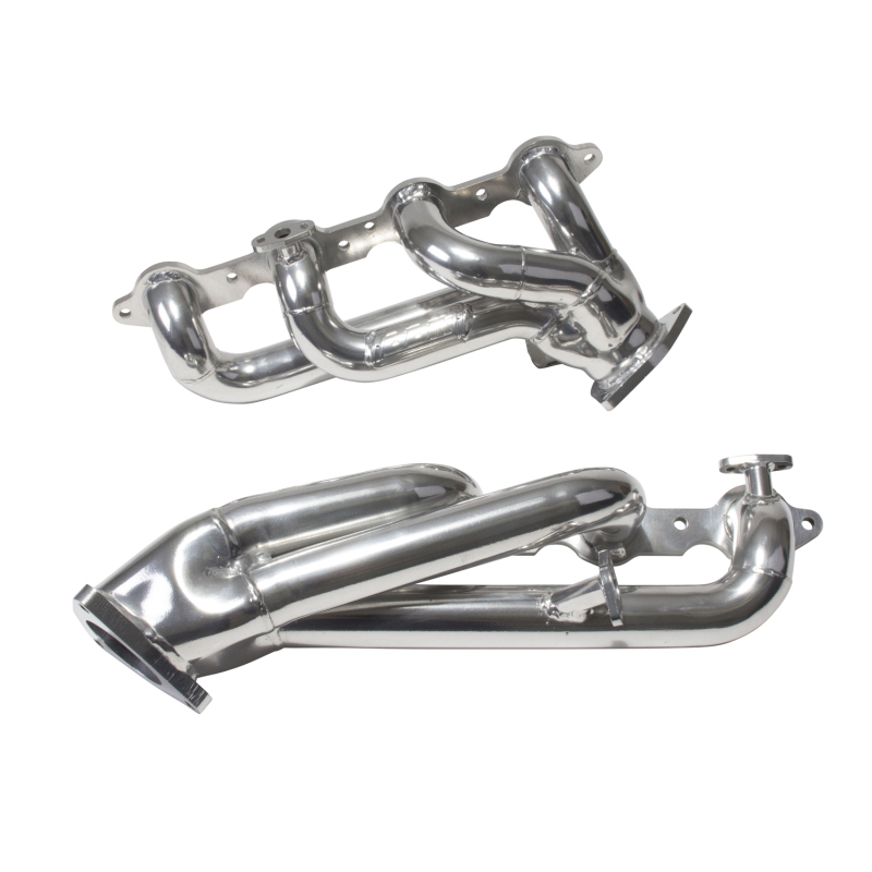 BBK 99-04 GM Truck SUV 4.8 5.3 Shorty Tuned Length Exhaust Headers - 1-3/4 Silver Ceramic - Image 10