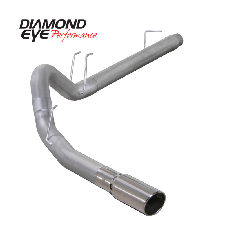 Diamond Eye KIT 4in DPF-BACK SGL AL 08-09 6 4L F250/F350 PCKGD BX46X14X14OD EL-PL 44inX13 5inX13 5in - Image 4