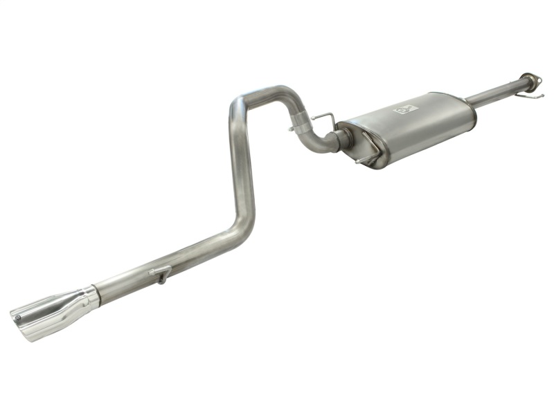 aFe MachFORCE XP Cat-Back 05-09 Lexus GX470 V8 4.7L 409SS w/ Oval Polished Tips Exhaust System - Image 2