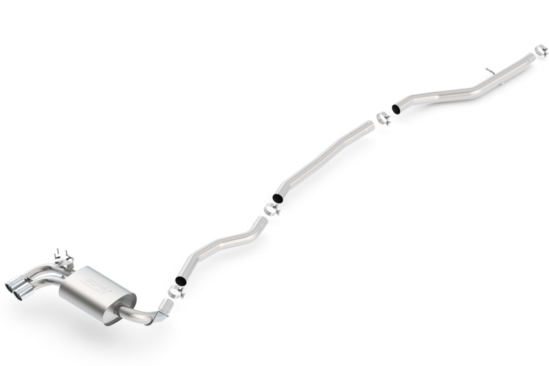 Borla 12-15 BMW 328i Sedan 2.0L AT/MT RWD Dual Left Rear Exit Catback Exhaust - Image 7