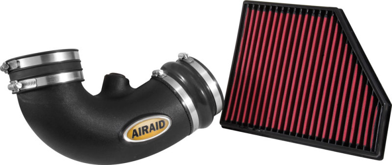 Airaid 16-17 Chevrolet Camaro SS V8-6.2L F/I Jr Intake Kit w/ Dry Filter - Image 3