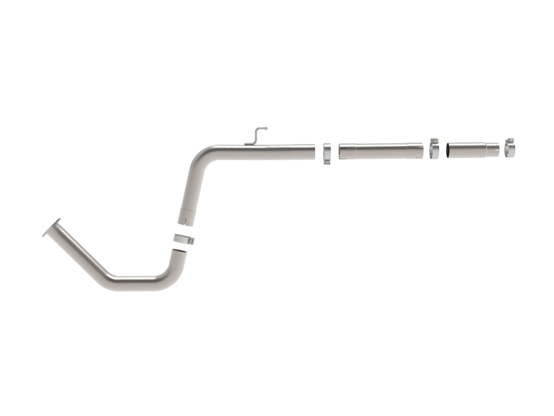 aFe Takeda 20-24 Kia Forte GT 1.6L (t) 3in 304 Stainless Steel Mid-Pipe - Image 3