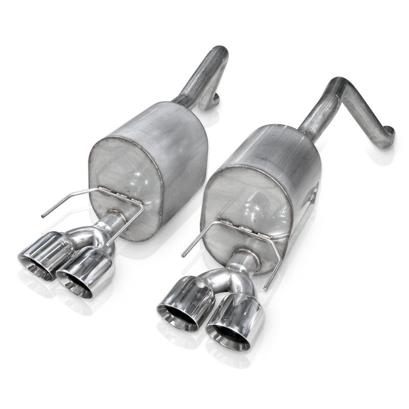 Stainless Works 05-08 Chevrolet Corvette C6 2.5in Axle Back Exhaust System - Image 2