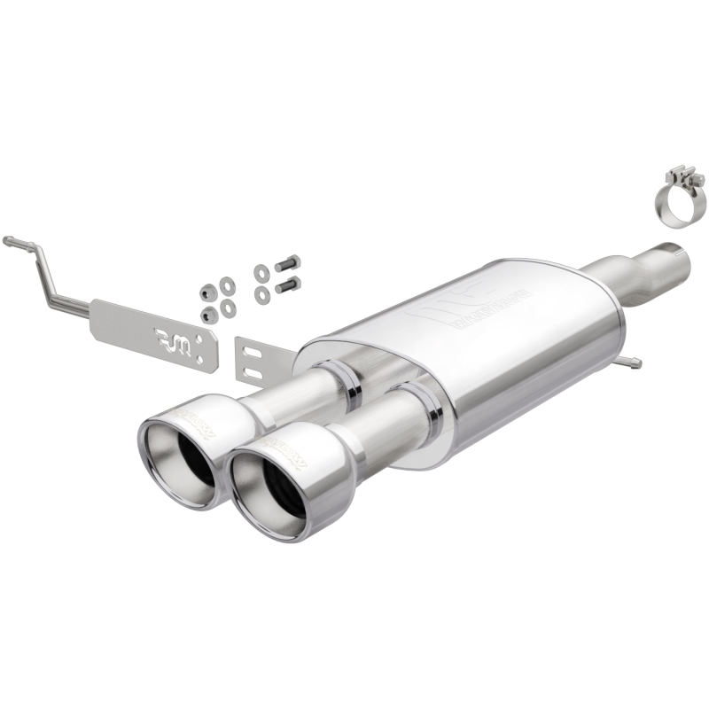 MagnaFlow 14-17 Mini Cooper L4 2.0L (Hatch Excl. 4-Door) 2.5in Pipe Dual-Tip Axle-Back Exhaust - Image 3