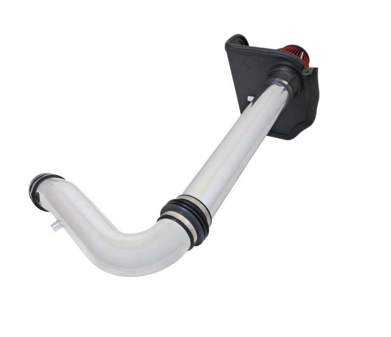 Spectre 11-17 Challenger/Charger 3.6L Air Intake Kit - Polished w/Red Filter - Image 3