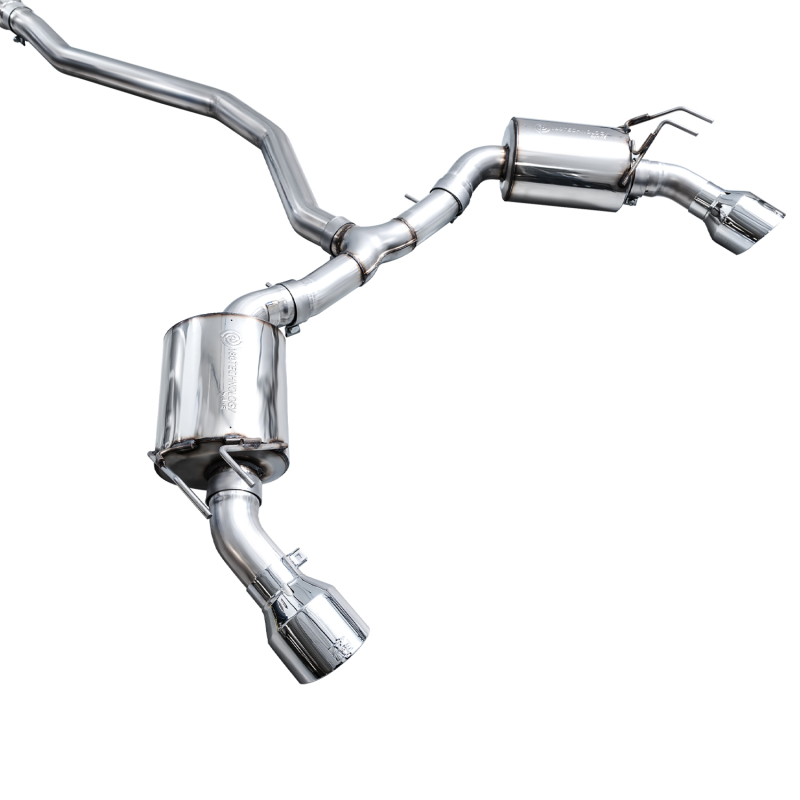 AWE Tuning 22+ Honda Civic Si/Acura Integra Touring Edition Catback Exhaust - Dual Chrome Silver Tip - Image 9