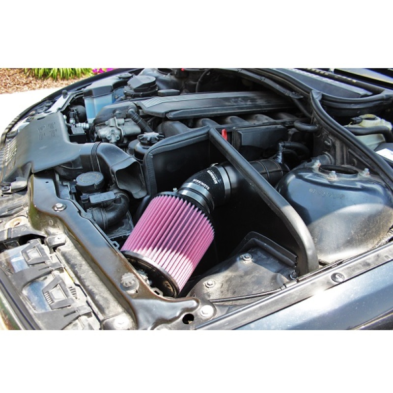 Mishimoto 99-05 BMW E46 323i/325i/328i Performance Cold Air Intake Kit - Black - Image 8