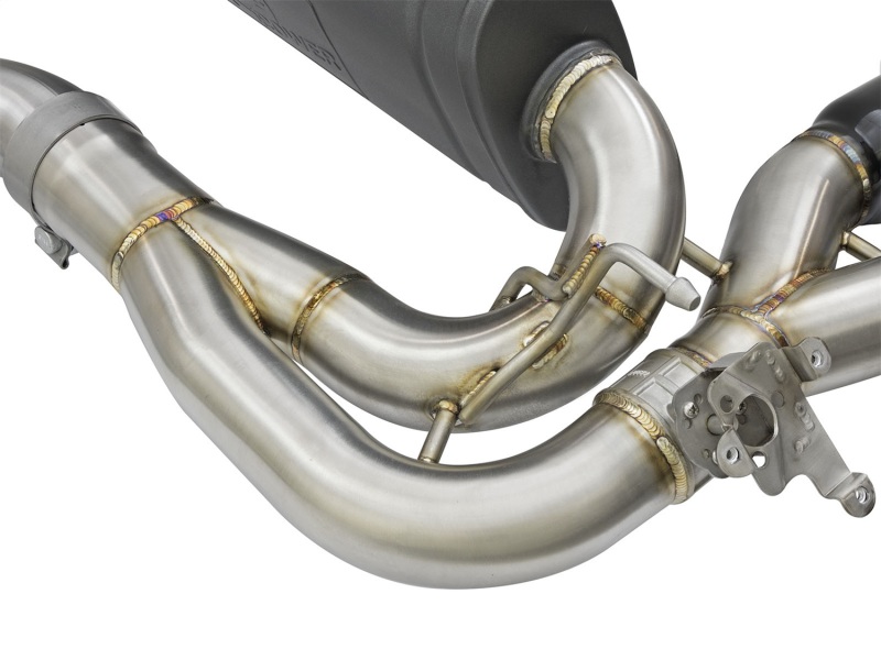 aFe MACHForce XP 3in - 2 1/2in Axle Back 304SS Exhaust w/ Black Tips 16-17 BMW M2 (f87) - Image 7