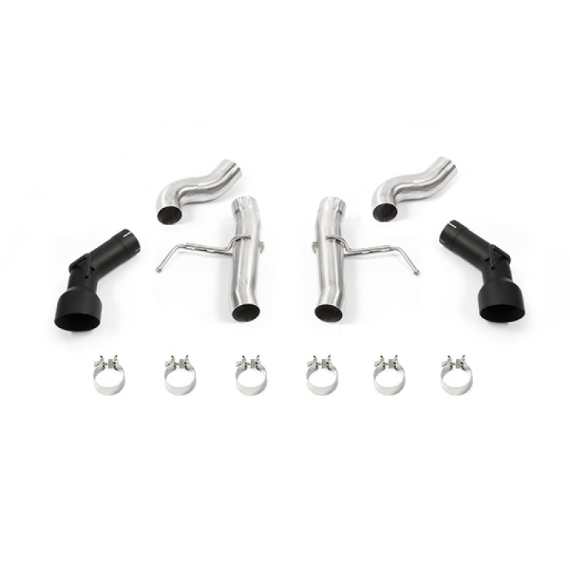 Mishimoto 2016+ Chevrolet Camaro SS Dual-Tip Race Axle-Back Exhaust w/ Black Tips - Image 5