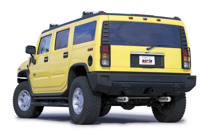 Borla 03-06 Hummer H2 6.0L 8cyl SS Catback Exhaust - Image 3