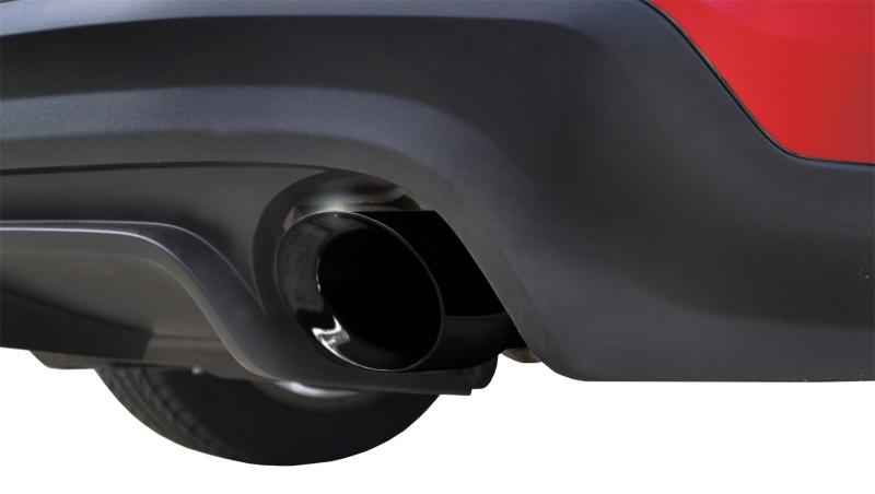 Corsa 2011-2014 Ford Mustang 3.7L V6 Black Sport Axle-Back Dual Rear Exhaust - Image 3