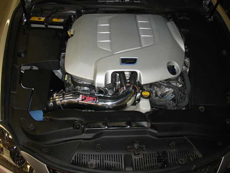 Injen 2008-10 IS-F 5.0L V8 Polished Short Ram Intake - Image 3
