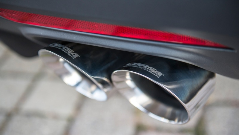 Corsa 2015-2017 Ford Mustang GT 5.0 3in Cat Back Exhaust Polish Quad Tips (Xtreme) - Image 3