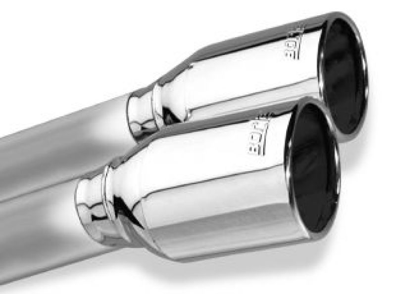 Borla F-150 2021 5.0L 2dr RC SB (122.8 WB) XL/XLT 3/2.25 DSE Cat-Back ATAK Chrome Tips - Image 4
