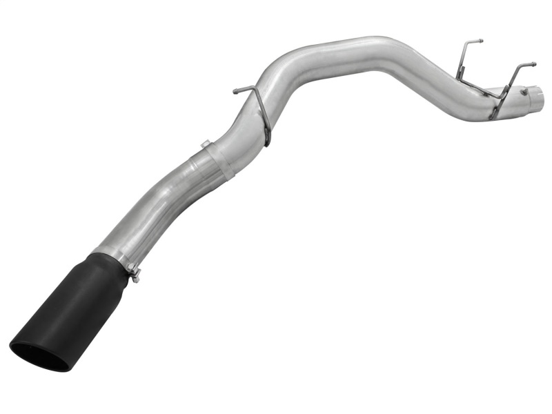 aFe MACHForce XP 5in DPF-Back SS Exhaust Dodge RAM 13-14 6.7L (td) Mega Cab w/ Black Tip - Image 4