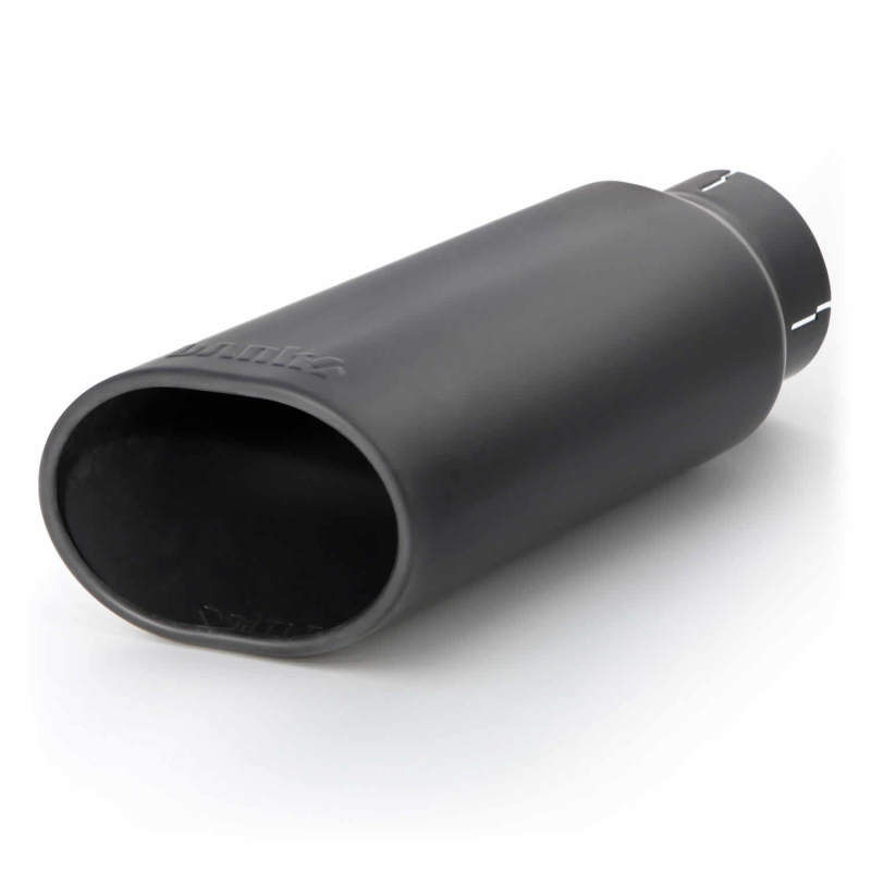 Banks Power Tailpipe Tip Kit - SS Obround Slash Cut - Black - 3.5in Tube - 4.38in X 5.25in X 13.38in - Image 3