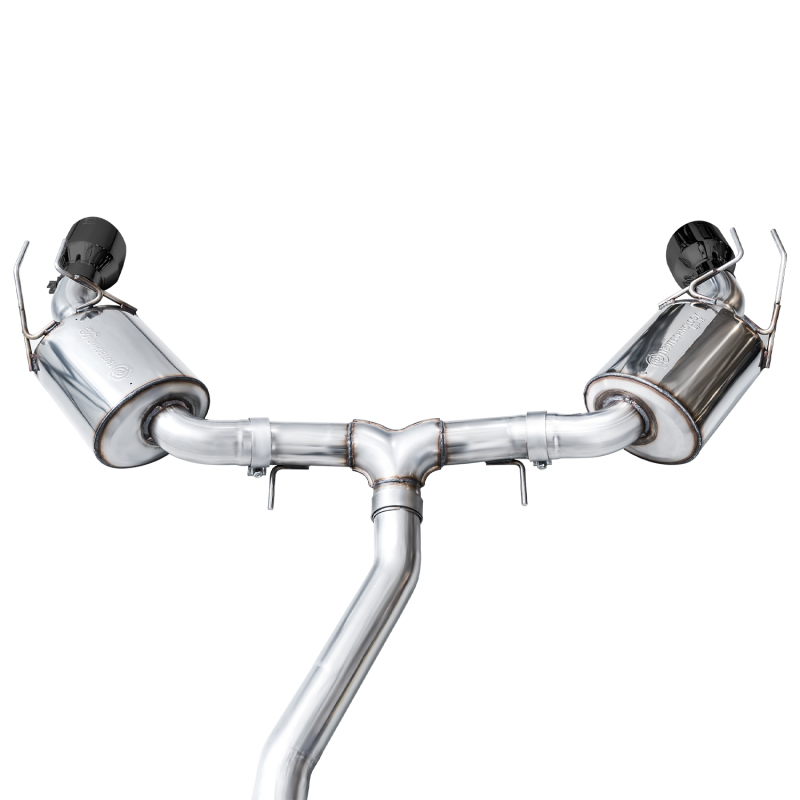 AWE Tuning 22+ Honda Civic Si/Acura Integra Touring Edition Catback Exhaust - Dual Diamond Black Tip - Image 10
