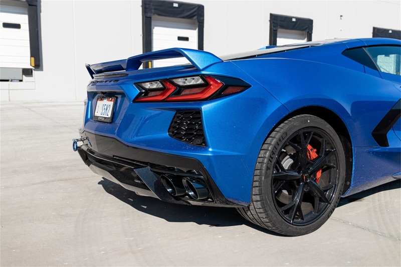 Corsa 2020-25 Corvette C8 3in Valved Cat-Back 4.5in Pol Quad Tips - Fits Factory Perf Exhaust w/ AFM - Image 5