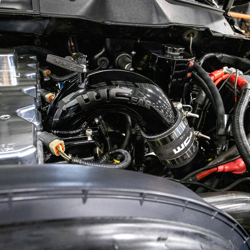 Wehrli 03-07 Dodge 5.9L Cummins High Flow Intake Bundle Kit - WCFab Red - Image 6