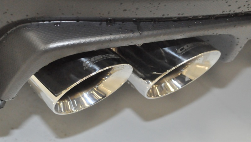 Corsa 2015-2021 Subaru WRX Cat Back Exhaust Polished Quad 3.5in Tips Sport - Image 5