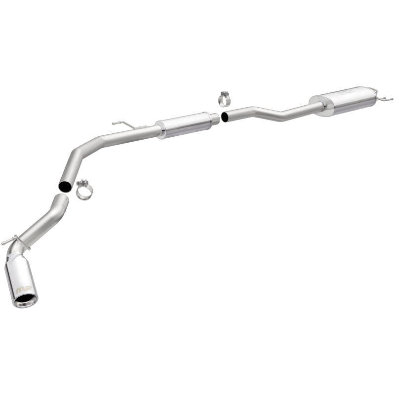 MagnaFlow 2017 Honda Ridgeline V6 3.5L 409 SS Polished 2.5in. MF Series Cat-Back Exhaust - Image 2