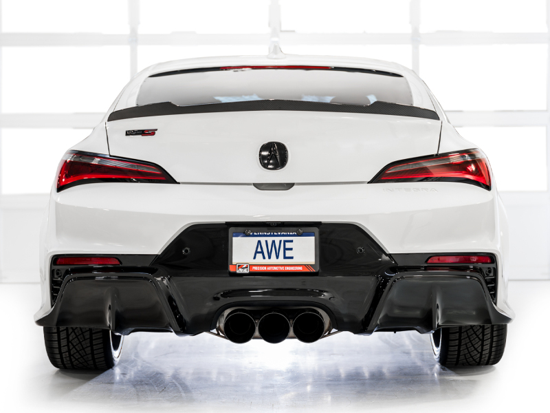 AWE Tuning 2024 Acura Integra Type S DE5 FWD Touring Edition Exhaust w/ Triple Diamond Black Tips - Image 10