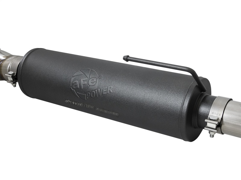 aFe MACH Force-XP Cat-Back Exhaust w/ Dual Hi-Tuck Pol Tips 17-18 Ford F-150 Raptor V6-3.5L - Image 4
