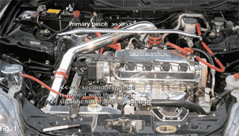 Injen 96-00 Civic Cx Dx Lx Polished Cold Air Intake - Image 3