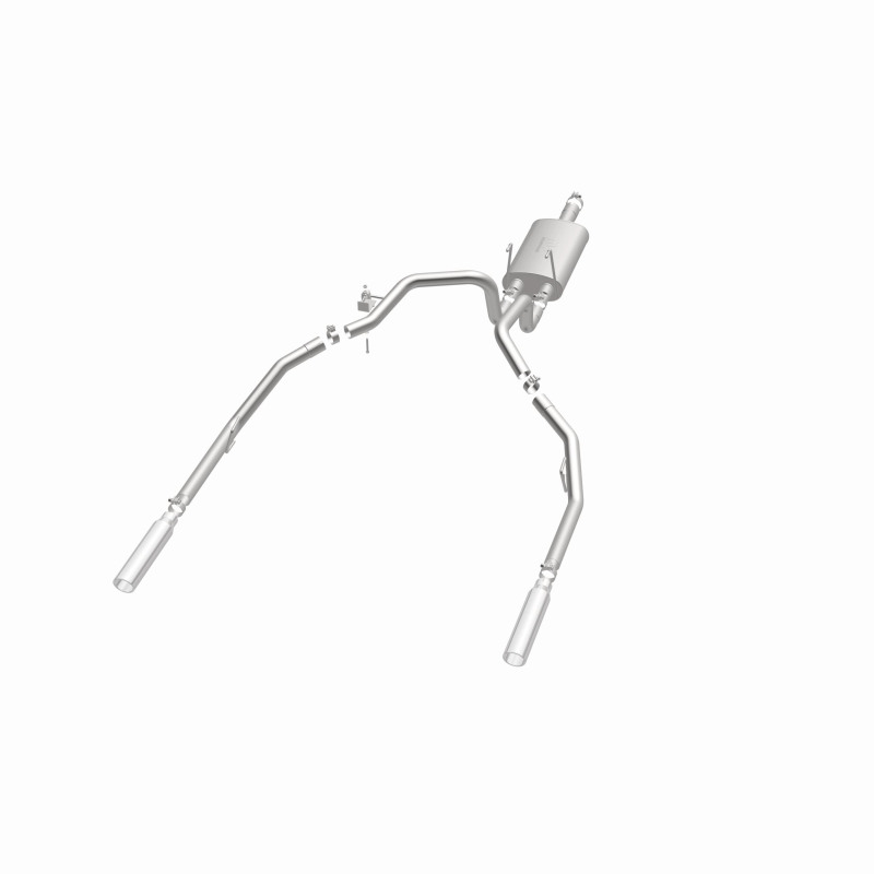 Magnaflow 09-13 Dodge Ram 1500 V6 3.6L Dual Spilt Rear Exit Polished Stainless C/B Perf Exhaust - Image 7