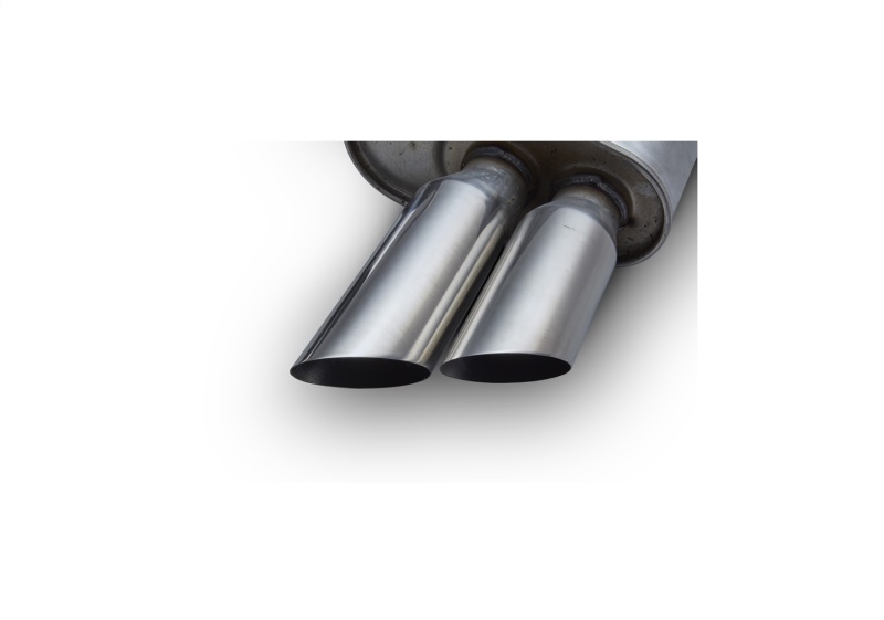 Ford Racing 2013-2014 Mustang GT Axle Back QUAD TIP Mufflers with Rear Lower VALENCE - Image 3