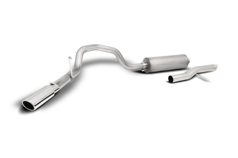 Gibson 20-22 Chevrolet Silverado/GMC Sierra 2500-3500 HD Crew Cab Cat-Back Exhaust - Stainless - Image 2