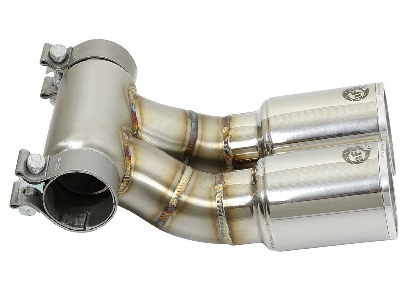 aFe Power 13-14 Porsche Cayman S / Boxster S Polish Exhaust Tip Upgrade - Image 5