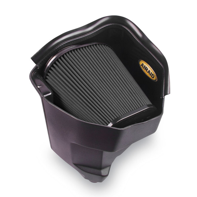 Airaid 11-14 Dodge Charger/Challenger MXP Intake System w/ Silicone Tube (Dry / Black Media) - Image 3