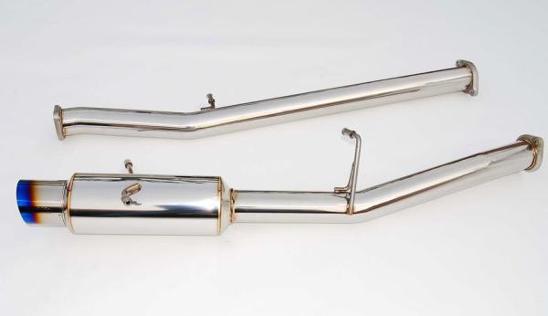 Invidia 02-07 WRX/STi 76mm N1 RACING Titanium Tip Cat-back Exhaust - Image 2