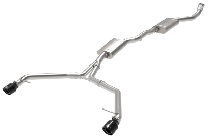 aFe MACH Force-Xp 13-16 Audi Allroad L4 SS Cat-Back Exhaust w/Black Tips - Image 2