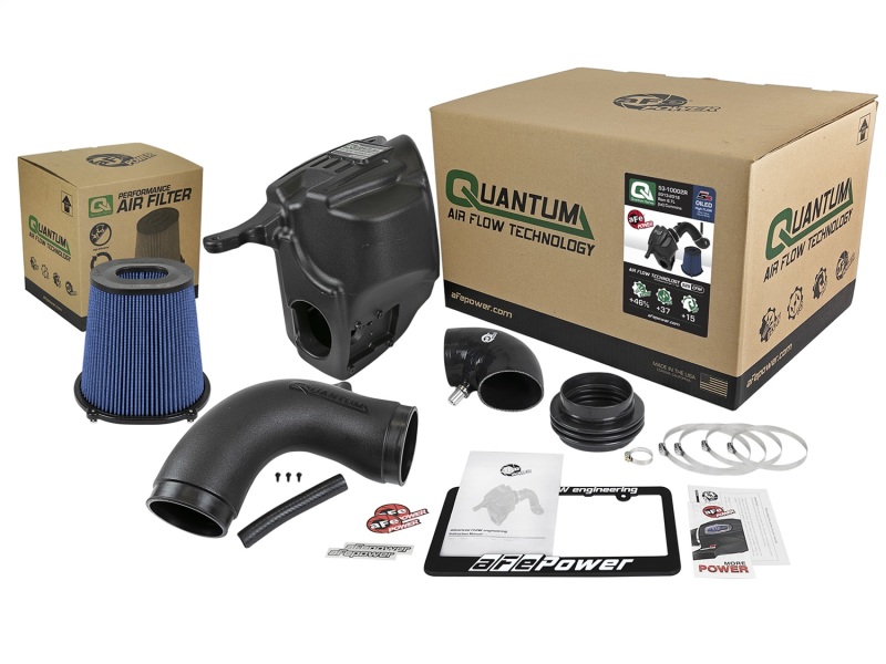 aFe Quantum Pro 5R Cold Air Intake System 13-18 Dodge Cummins L6-6.7L - Oiled - Image 4