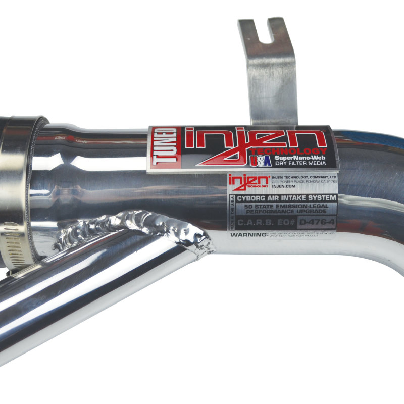 Injen 00-02 TT TT Quattro 180HP Motor Only Polished Cold Air Intake - Image 5