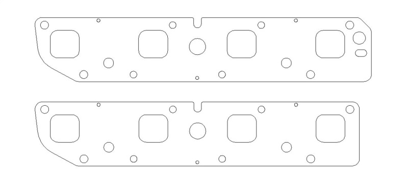 Cometic Dodge 5.7L Hemi .030in MLS 1.46in X 1.39in Exhaust Manifold Gaskets *Pair* - Image 2