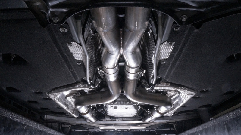 Stainless Works 2016-18 Cadillac CTS-V Sedan Headers 2in Primaries 3in Catted Leads Into X-Pipe - Image 7