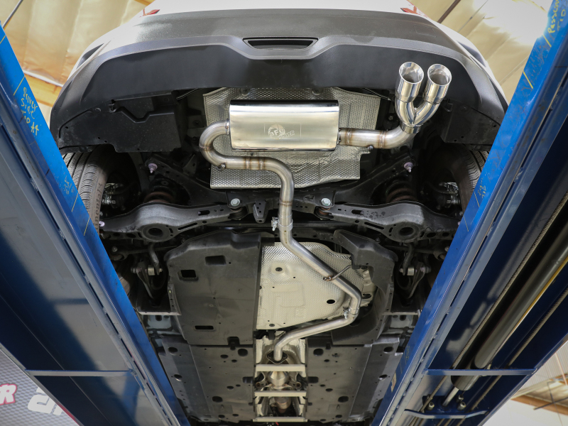 aFe Takeda 18-21 Toyota C-HR 2.0L 2.5in 304 Stainless Steel Cat-Back Exhaust w/ Black Tip - Image 6