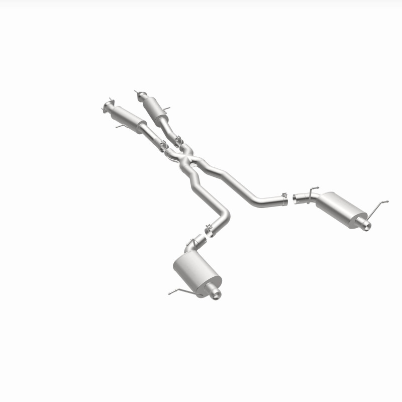 MagnaFlow 12 Jeep Grand Cherokee V8 6.4L Dual Split Rear Exit Stainless Cat Back Performance Exhaust - Image 10