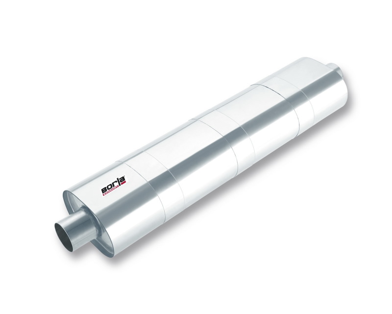 Borla 3in ID In/Out x 34in x 8.5 in x 5.5in Oval XR-1 Multi-core Racing Muffler - Image 2
