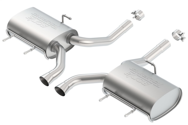 Borla 11-14 CTS Coupe V6 3.6L AT RWD/AWD Dual Ctr Rear Exit Touring Exhaust (REAR SECTION ONLY) - Image 2
