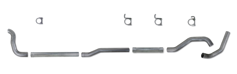 Diamond Eye KIT 4in TB MFLR RPLCMENT PIPE SGL AL: 2-WHEEL DRIVE ONLY 89-93 DODGE CUMMINS 5.9L - Image 2