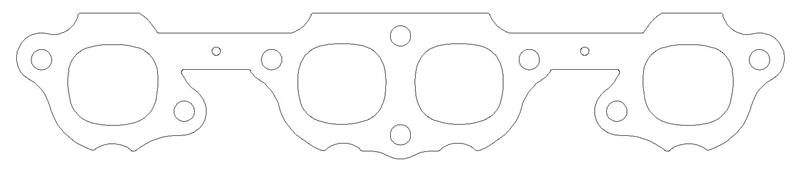 Cometic GM SB2.2 Small Block V8 .065in MLS Exhaust Manifold Gasket Set - 1.500in x 1.600in Ports - Image 4