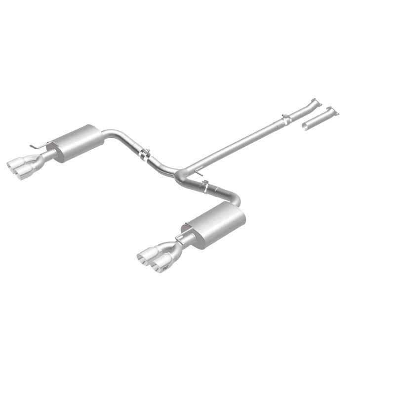 MagnaFlow Cat-Back 11-15 Kia Optima 2.0L/2.4L Sport SS 2.25in Quad Split Rear 4.5in Tips - Image 6