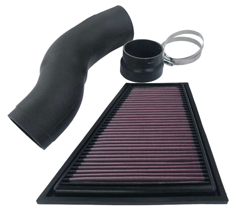 K&N 11-17 BMW 520i/528i N20 2.0L F/I Performance Air Intake System - Image 2