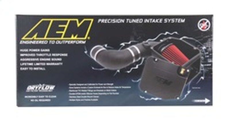 AEM 09-10 Dodge Challenger 5.7L/6.1L Polished Brute Force Air Intake - Image 7
