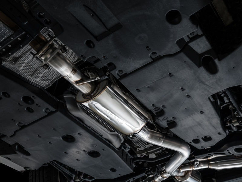 AWE 23-24 Toyota GR Corolla Touring Edition Catback Exhaust - Chrome Silver Tips - Image 10